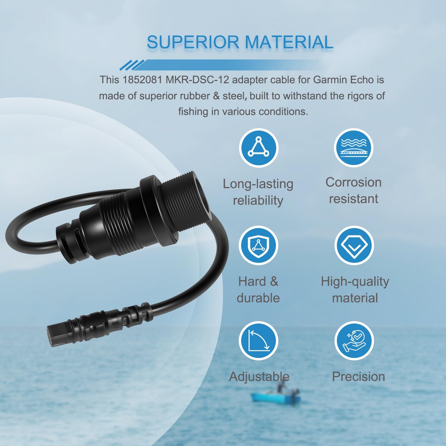 アダプターケーブルmkr-dsc-12, 4ピン,ガーミン, - Fish Finder Cable のレビューと価格